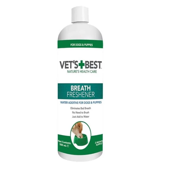 Vets Best Köpekler İçin Ağız Bakım Suyu 500 ml ürün görseli 1