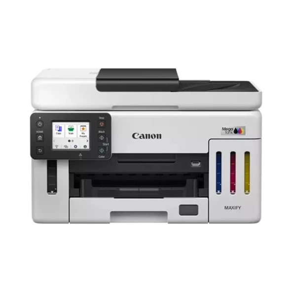 CANON MAXIFY GX6140, Renkli, Mürekkep Mega Tanklı, Yazıcı, Tarayıcı, Wifi, Lan, Duplex, ORİJİNAL MÜREKKEP ürün görseli 1