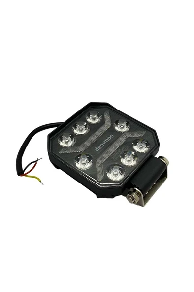 9V-32V OFF-ROAD LED ÇALIŞMA LAMBASI KARE (BEYAZ) (110*110*37 MM) ürün görseli 1