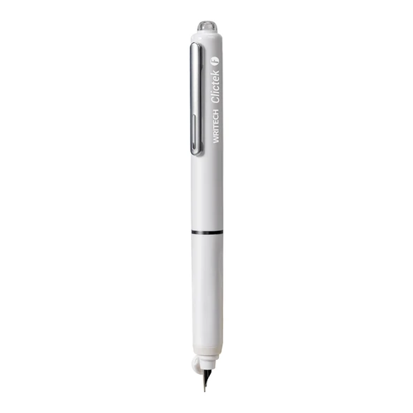 WRITECH DOLMA KALEM W-784  BASMALI BEYAZ GOVDE ürün görseli 1