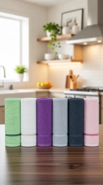Pure Soft 6lı Mutfak Havlu Takımı 30x30 Cm ürün görseli 1