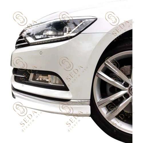 Passat B8 Ön Tampon Çıtası 3 Parça 2015 - 2019 Paslanmaz Çelik ürün görseli 1