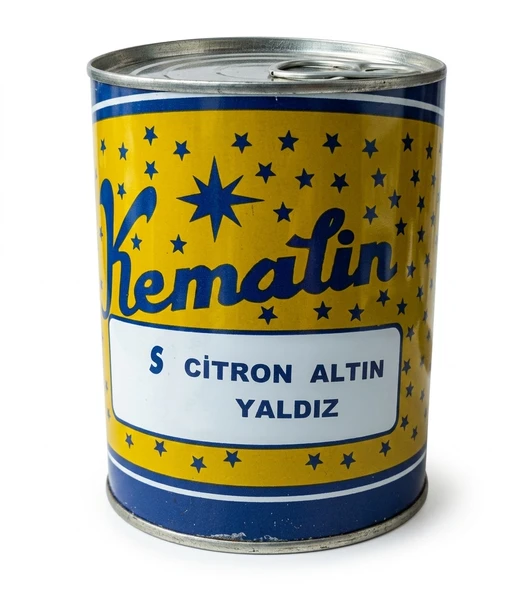 Kemalin Sarı Citron Altın Yaldız Boyası 1/1 ( 700 Gr ) ürün görseli 1
