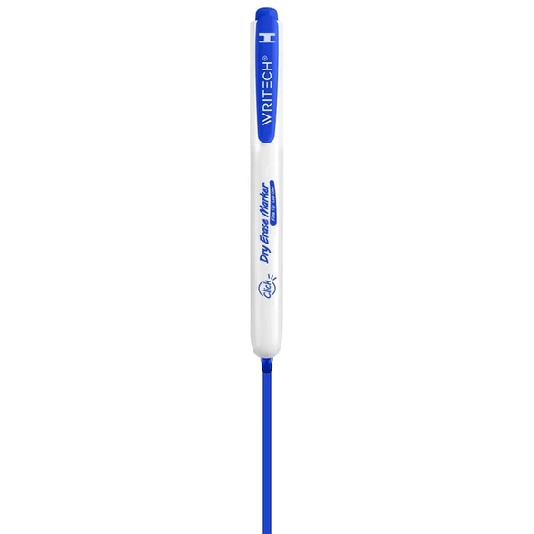 WRITECH BASMALI TAHTA KALEMI MAVI W-709 - Resim 2