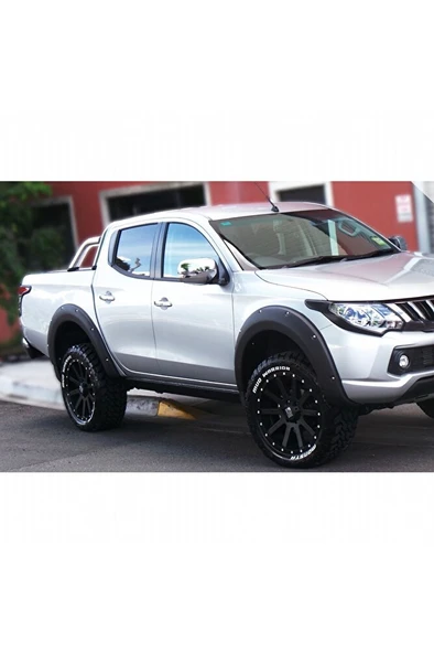 Mitsubishi L200 2015-2019 Arası Çamurluk Üstü Dodik 4 Parça ürün görseli 1