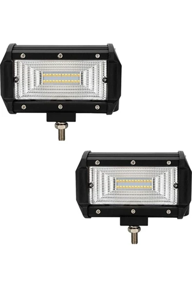 Sis Lambası İKİLİ SET 24LED Dual Color 72W Set/ LASS282 Beyaz Amber Çakarlı ürün görseli 1