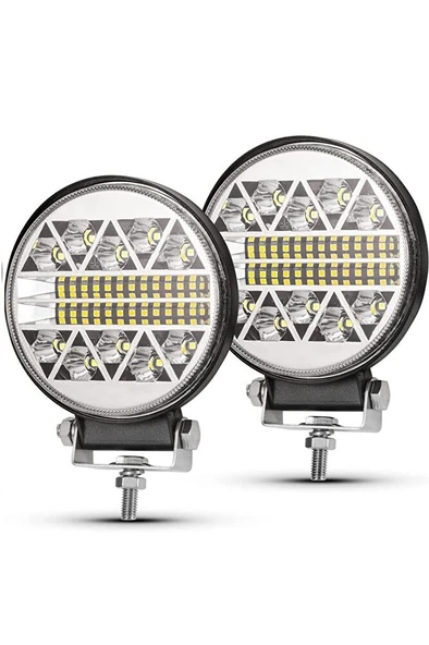 Space Yuvarlak flaşlı sis lambası 12-24V Adet / LASS314 ürün görseli 1