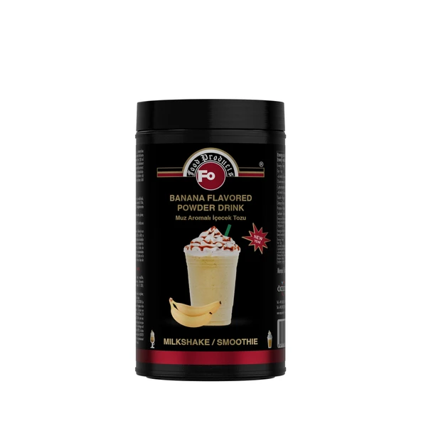 Muz Aromalı İçecek Tozu - Milkshake 1 kg ürün görseli 1