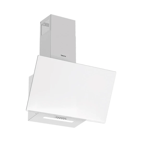 Tecna DA 640EB 60 cm Beyaz Cam Davlumbaz ürün görseli 1