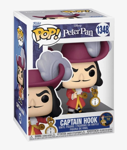 Funko Pop Peter Pan Captain Hook 1348 ürün görseli 1