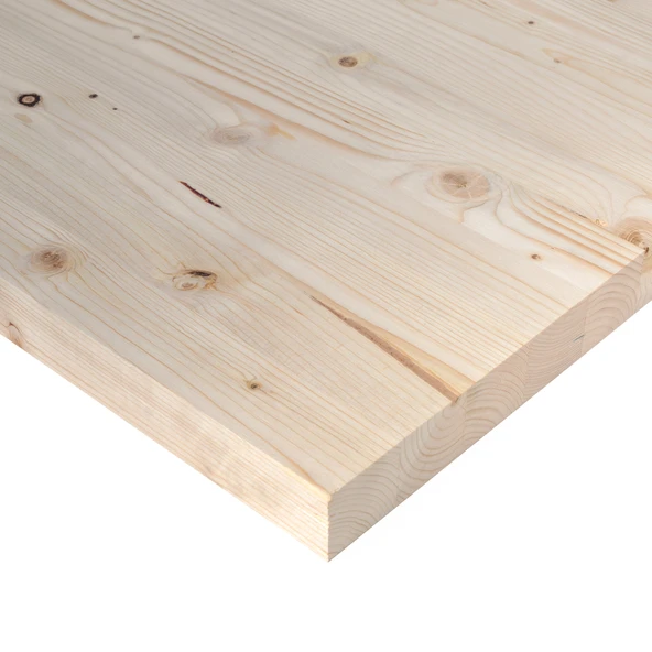 iAhşap Ladin Masif Panel Tabaka Ahşap Plaka Ahşap Panel ürün görseli 1