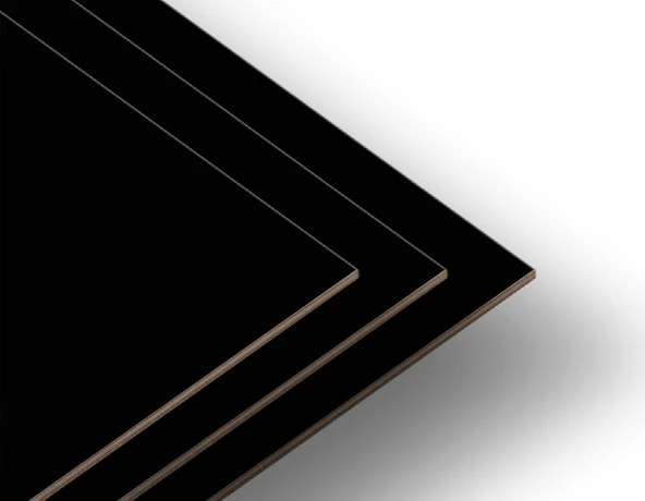 iAhşap Siyah Laminat Kaplı MDF Tabaka Ahşap Plaka Ahşap Panel ürün görseli 1