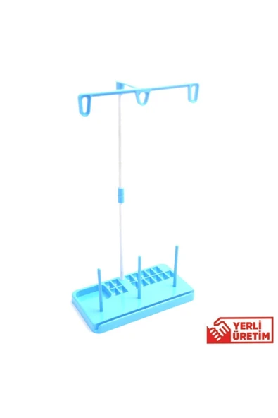Sakashi Ev Tipi Dikiş Makine Çardağı 3 Iplikli Mavi ürün görseli 1