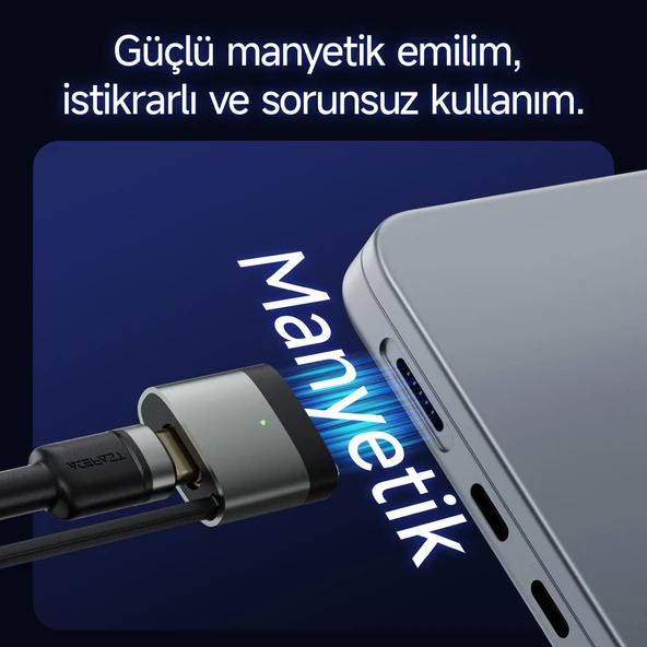 Acefast CtoC Alüminyum Şarj Data Kablosu - C22-05 - Resim 6