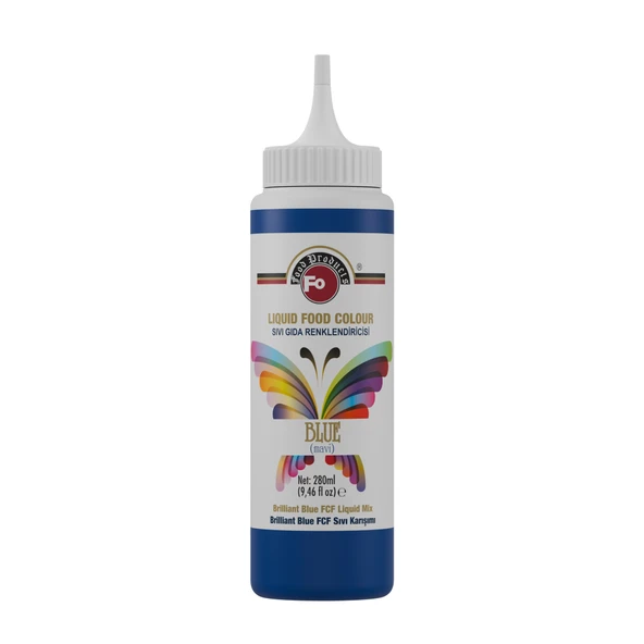 Mavi Sıvı Gıda Boyası 280 ml ürün görseli 1