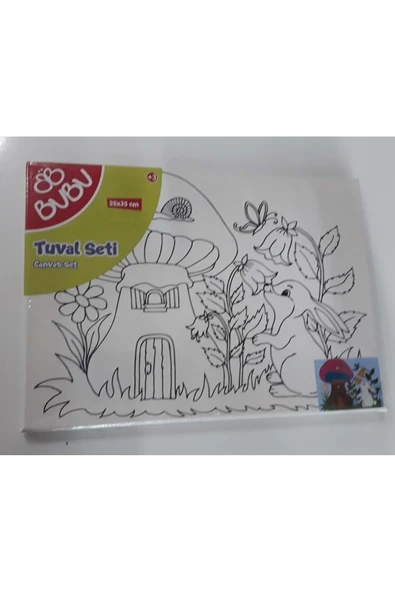 Bubu Desenli Tuval 25x35 ürün görseli 1