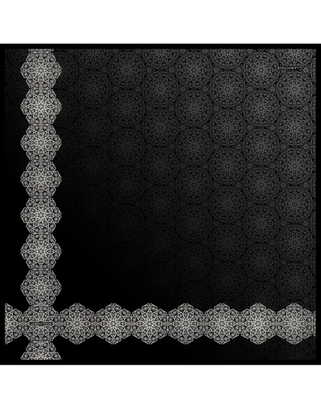 Yaz Serinliği Güz Eşarp - 90 x 90 -1044ASM ürün görseli 1