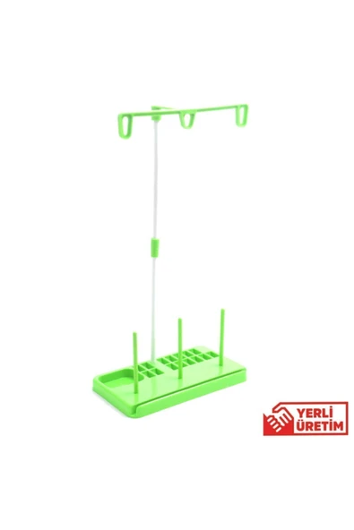 Fdm Ev Tipi Dikiş Makine Çardağı 3 Iplikli Yeşil ürün görseli 1