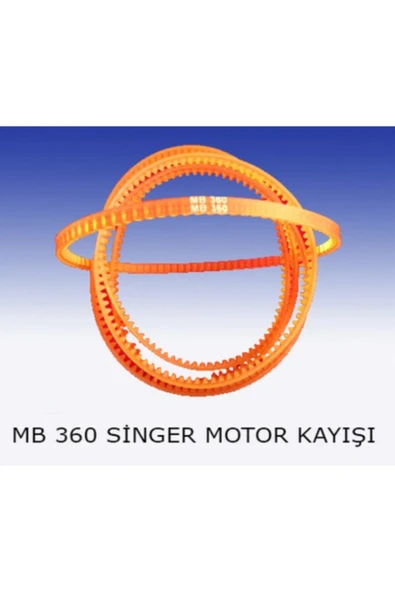 Dikiş Makinesi Singer 224 - 298 Ve Bazı Makineler Için Motor Kayışı Mb-360 ürün görseli 1