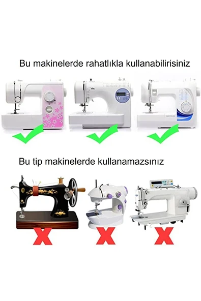 32 PARÇA EV TİPİ BASKI AYAK SETİ PLASTİK PAKET - Resim 6