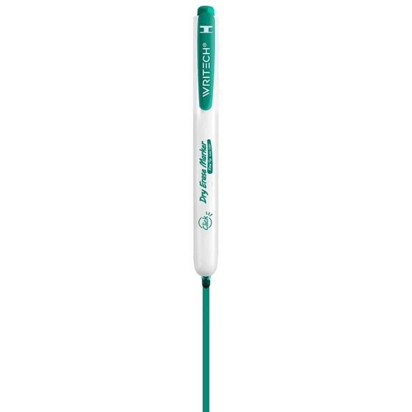 WRITECH BASMALI TAHTA KALEMI YESIL W-709 - Resim 2