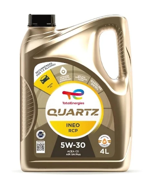 TotalEnergies QUARTZ INEO RCP 5W-30 4L ürün görseli 1