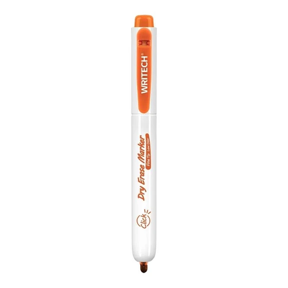 WRITECH BASMALI TAHTA KALEMI TURUNCU W-709 - Resim 3