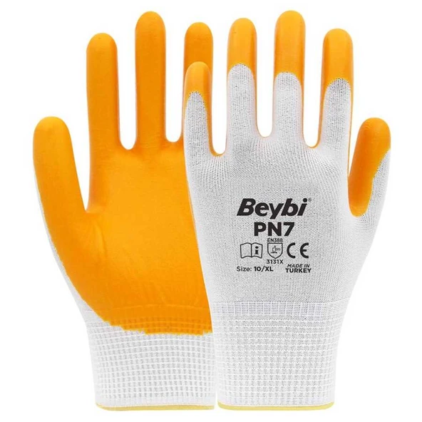 Sarı Nitril Eldiven (Beybi) ürün görseli 1