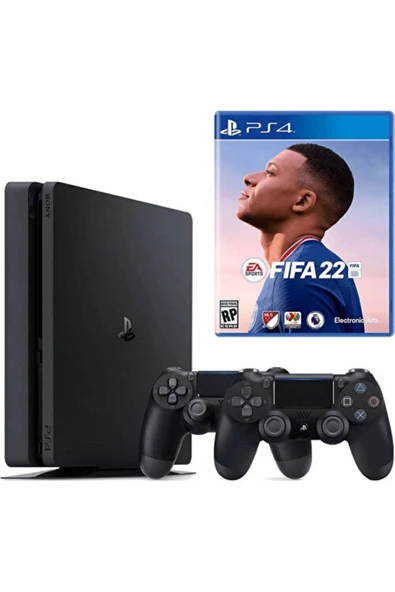 Sony Playstation 4 Slim 1 Tb 2. Ps4 Kol Ps4 Fifa 2022 ürün görseli 1