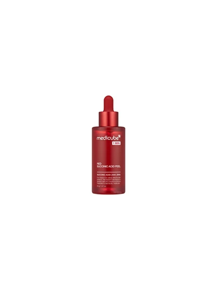 Medicube Red Succinic Acid Peel  Siyah ve Beyaz Nokta Karşıtı Aha Bha Peelingi 40ML ürün görseli 1