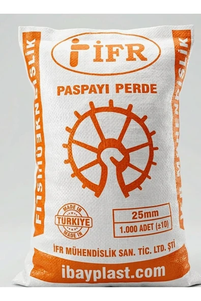 İbayPlast İBAY PLAST İnşaat Paspayı Perde ve Kolon Tipi - 1000 Adet (Çuval) ürün görseli 1