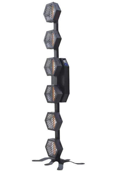 Quenlite QD-850 Led Boyama Retro Sahne Efekt Disko Işık 6x70W 6 Gözlü Profesyonel ürün görseli 1