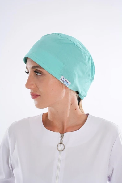 Düz Turkuaz Yeşili Doktor Hemşire Hastane Aşçı Medikal Cerrahi Bone ürün görseli 1