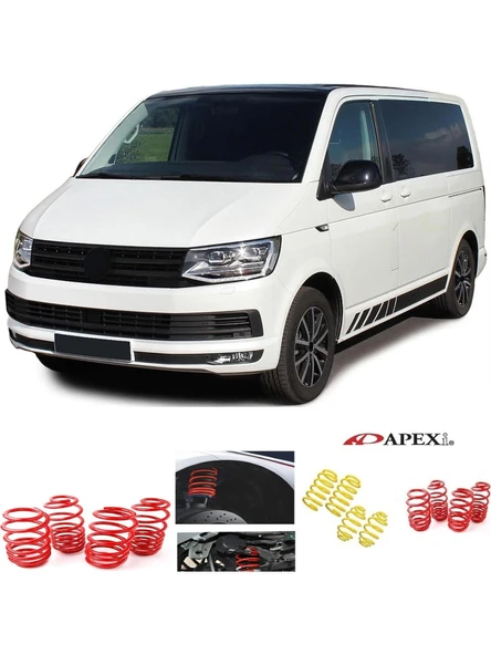 vw transporter t6 uyumlu apexi 4.cm spor helezon yay ürün görseli 1