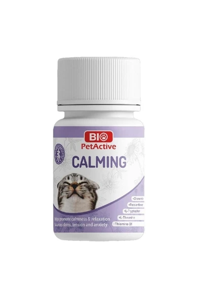 BioPet Active Calming Kedi Sakinleştirici Tablet 60 Tablet ürün görseli 1