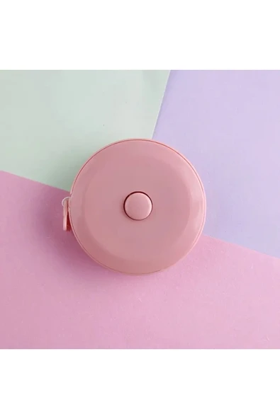 1.5 M Plastik Mezura - 1 Adet Pembe ürün görseli 1