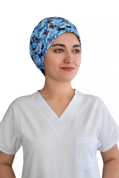 Mavi Kelebek Temalı Cerrahi Bone B13 ürün görseli 1