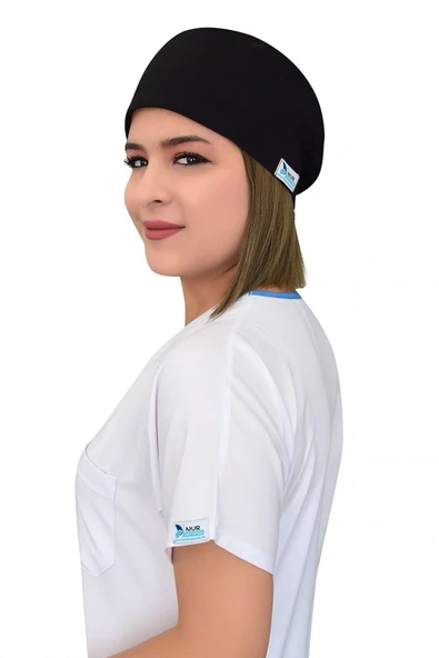 Düz Siyah Cerrahi Bone B30 - Resim 3