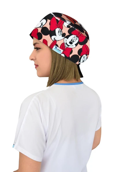 Mickey Mouse  Desenli Cerrahi Bone B118 - Resim 2