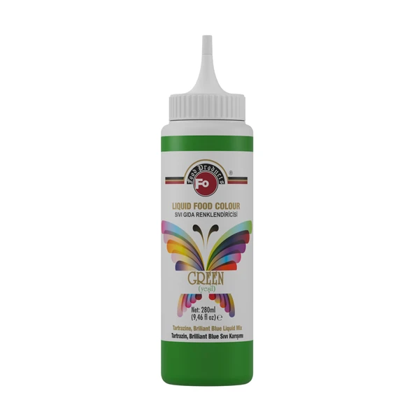 Yeşil Sıvı Gıda Boyası 280 ml ürün görseli 1