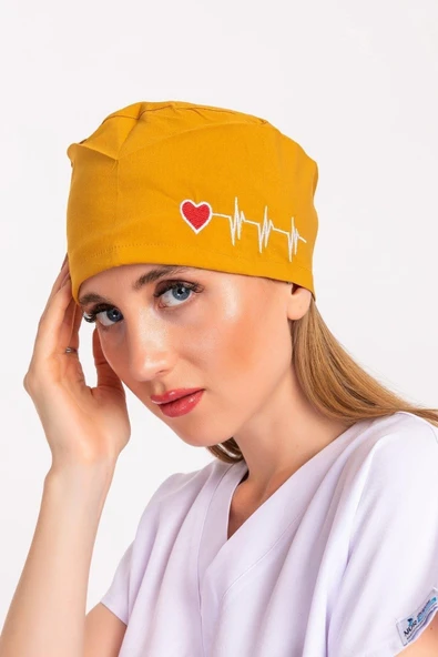 Hardal Kalp Ritim İşlemeli Cerrahi Bone - Resim 2
