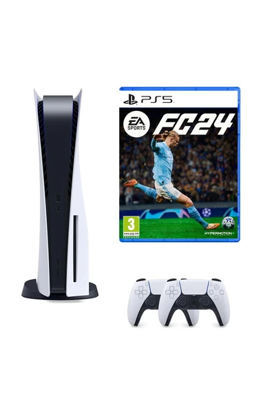 Sony Playstation 5 Disk Li 2. Dualsense Kol Ps5 Ea Sports Fc 24 (İTHALATÇI GARANTİLİ) ürün görseli 1