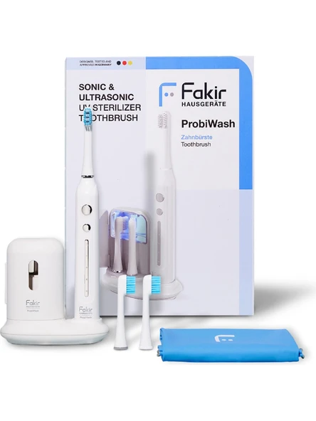 Fakir 2in1 Probiwash Sonic & Ultrasonic Şarjlı Diş Fırçası ürün görseli 1