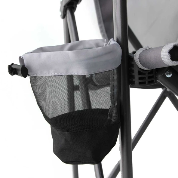 Gci Eazy Katlanır Kamp Sandalyesi Xl Siyah - Resim 2