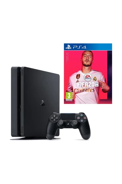 Sony Playstation 4 Slim 1 TB + PS4 Fifa 20 ürün görseli 1