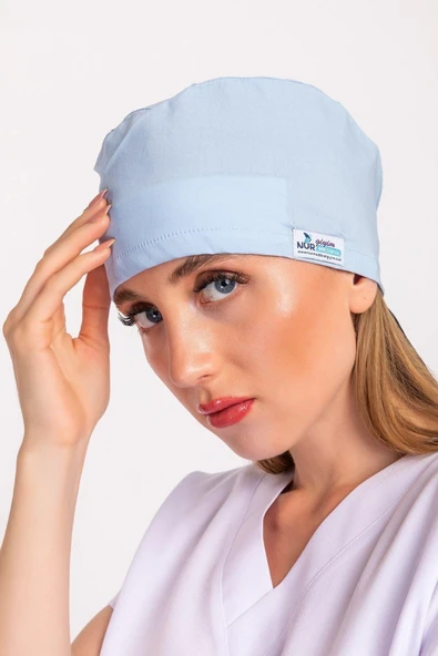 Düz Bebe Mavi Bone ürün görseli 1
