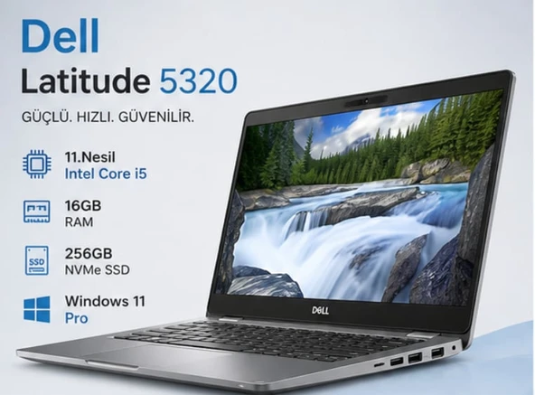 PTTAVM: Dell Latitude 5320 i5-1145G7 16GB 256GB SSD 13.3” FHD
