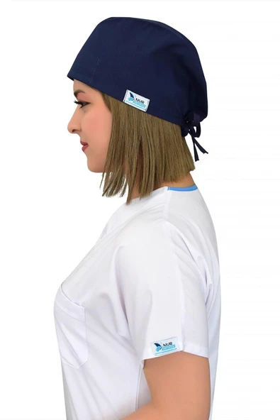 Lacivert Cerrahi Bone B23 - Resim 2