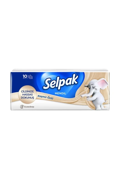 Selpak Kaşmir Özlü Mendil 10X10 ürün görseli 1