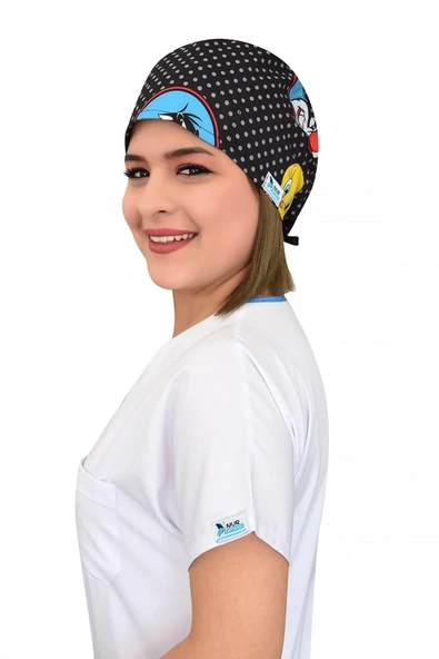 Tweety Desenli Cerrahi Bone B92 - Resim 3
